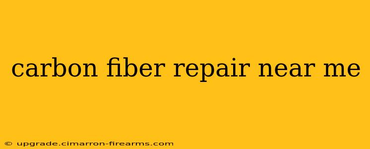 carbon fiber repair near me