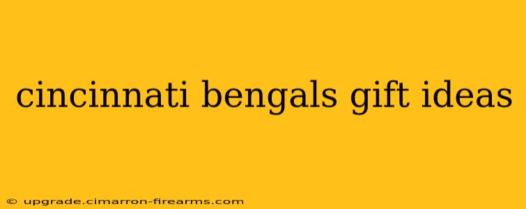 cincinnati bengals gift ideas