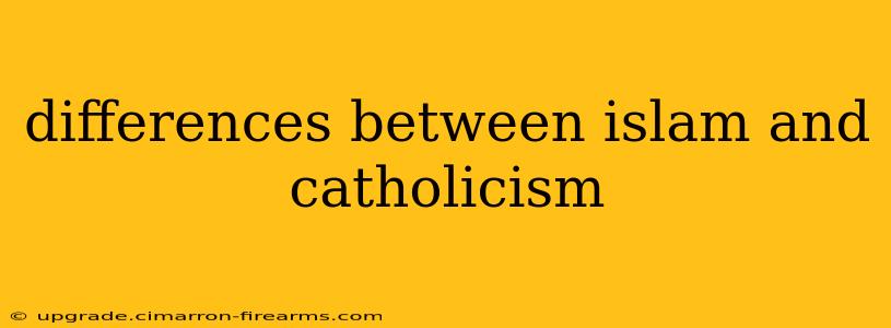 differences between islam and catholicism