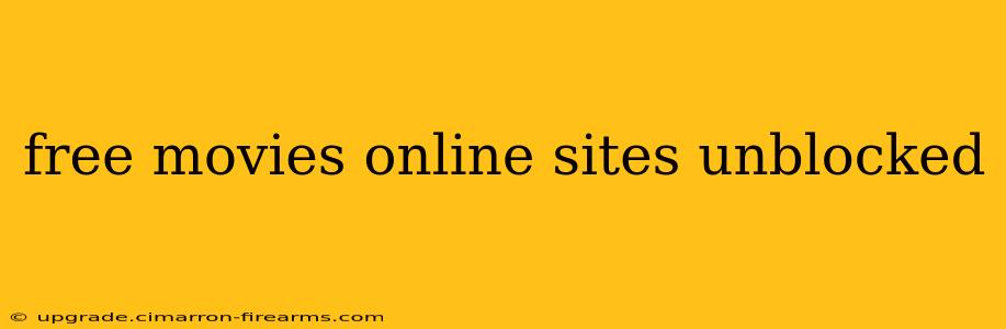 free movies online sites unblocked