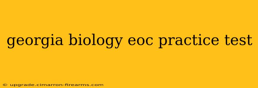 georgia biology eoc practice test