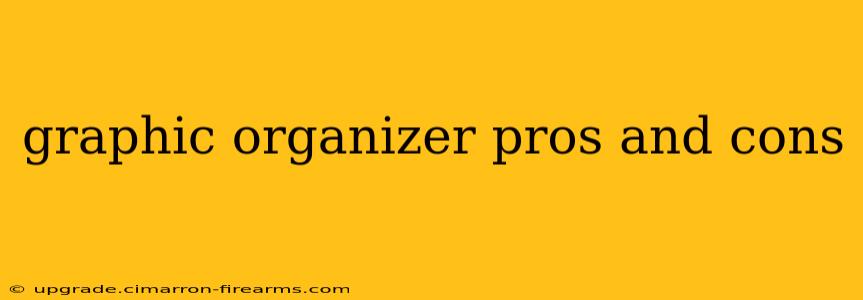 graphic organizer pros and cons