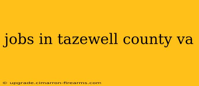 jobs in tazewell county va