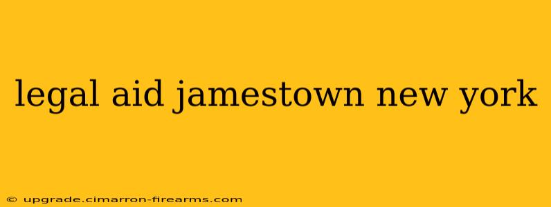 legal aid jamestown new york