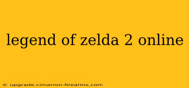 legend of zelda 2 online