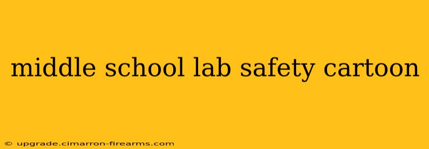 middle school lab safety cartoon