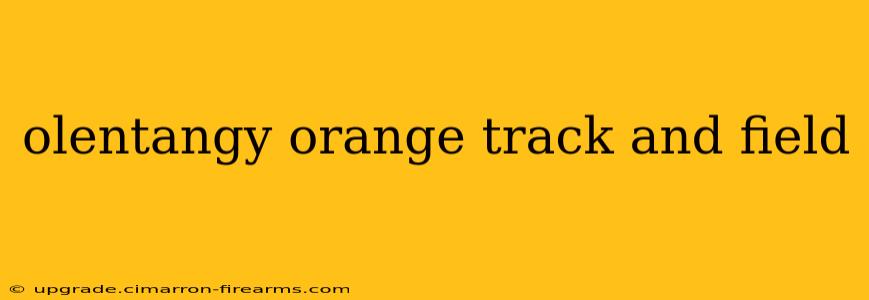 olentangy orange track and field