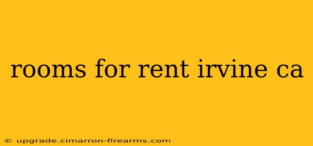 rooms for rent irvine ca