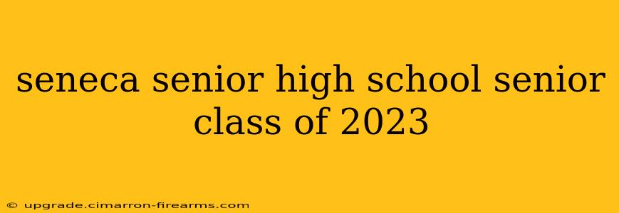 seneca senior high school senior class of 2023