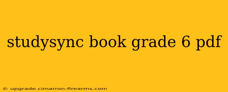 studysync book grade 6 pdf