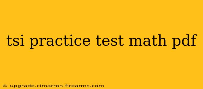 tsi practice test math pdf