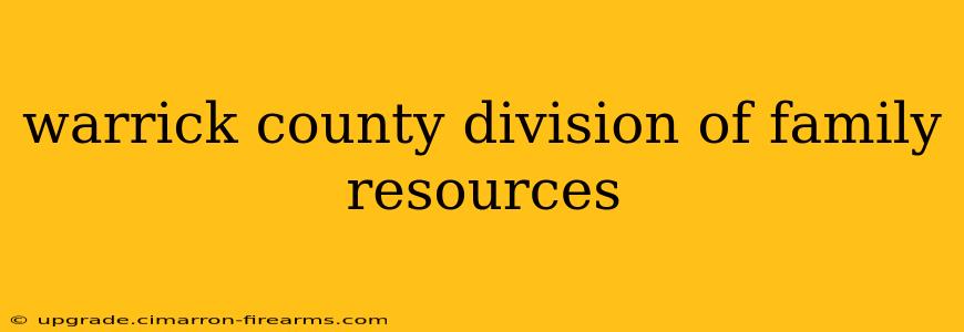 warrick county division of family resources