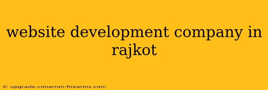 website development company in rajkot