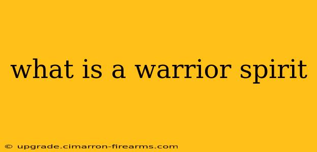 what is a warrior spirit